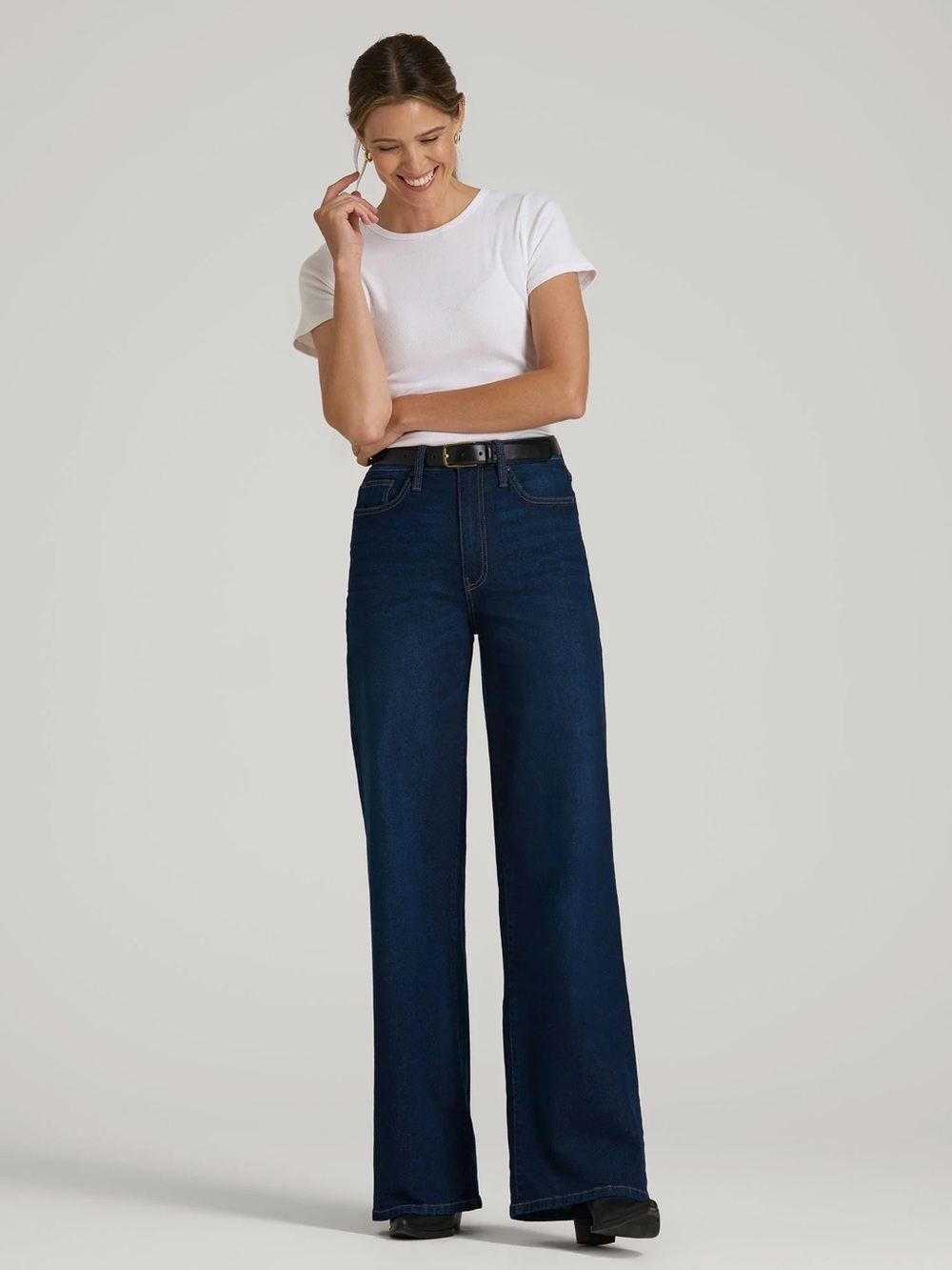 American Tall Stevie Wide Leg Jeans
